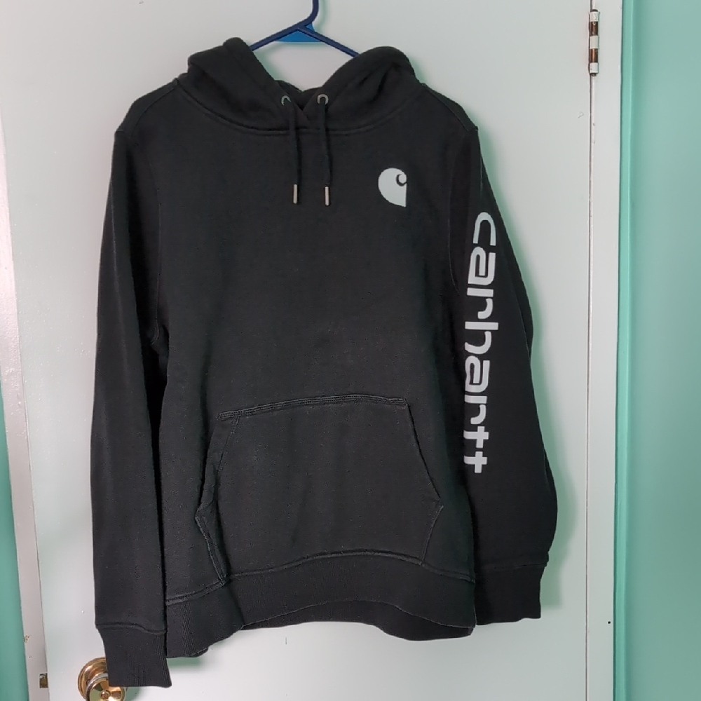 Carhartt Black Hoodie XL(16-18)